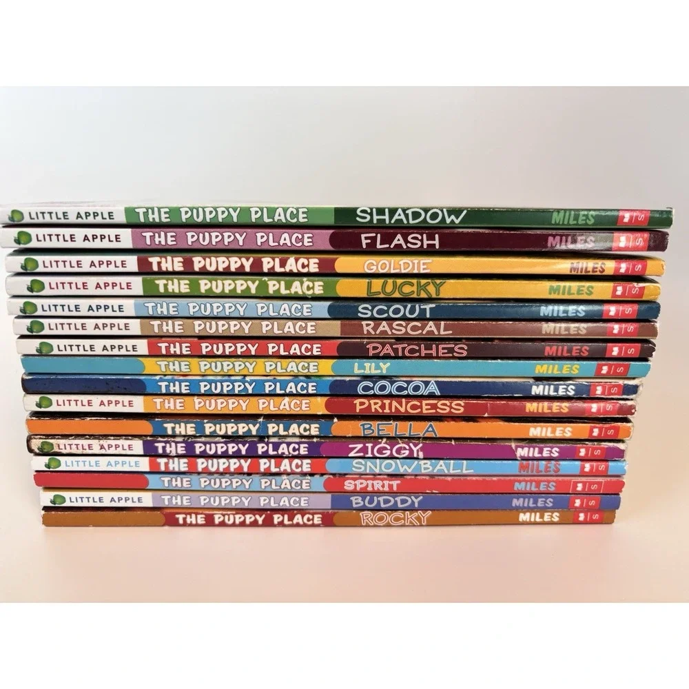 Lot of 16 THE PUPPY PLACE Series Books Ellen Miles Scholastic SEE DESCRIPTION